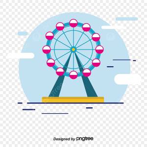 Колесо обозрения рисунок