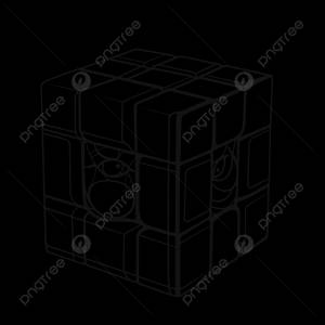 рисунок кубик рубика с двумя гранями на нем наброски эскиз вектор PNG , рисунок крыла, рисунок лица, рисунок куба PNG картинки и пнг рисунок для й загрузки