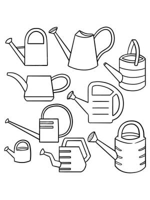 Раскраски Лейка