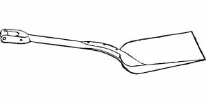 Лопата»  раскраски в быту