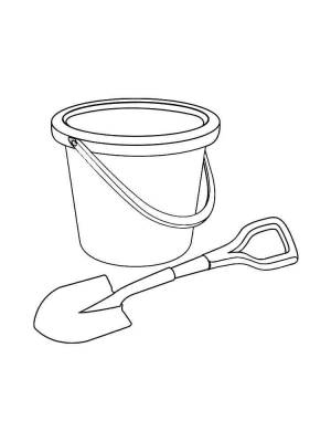 Раскраски Лопата