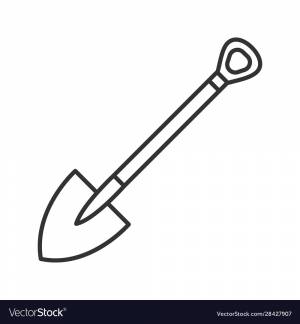 DataLife Engine > Версия для печати > Рисунок лопата для детей