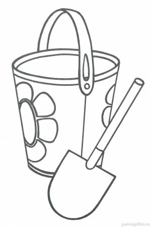 Раскраска для детей 3-4 лет