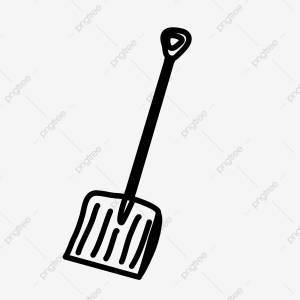 Раскраска лопата