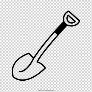 Лопата для рисования Таматоа Живопись, лопата, белый, техника, живопись png