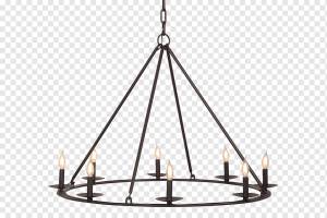 Подсветка люстры Светильник Candelabra, рисунок люстры, светильник, декор, свечи png