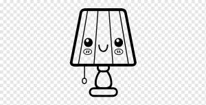 Genie Table Lamp Drawing Книжка-раскраска, книжный стол, угол, комната, лампа png