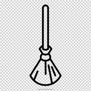 Рисунок Метла Раскраска Line art, Эскоба, ванная комната, другие, синоним png