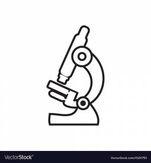 Маленький микроскоп рисунок