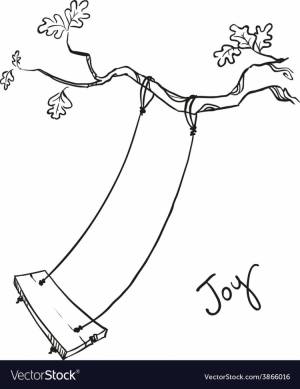 Крылатые качели рисунок