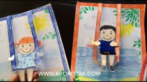 Поделка Крылатые качели ☀