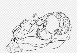 Книжка-раскраска Младенец Детская Кукла Пейдж, детская, белый, ребенок, млекопитающее png