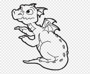 Книжка-раскраска Младенец Дракон Чайлд, дракончик для детей, белый, млекопитающее, ребенок png