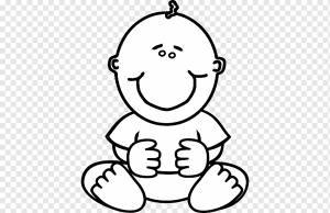 Книжка-раскраска Мальчик младенец пеленание ребенка, носки рождения, белый, ребенок, лицо png