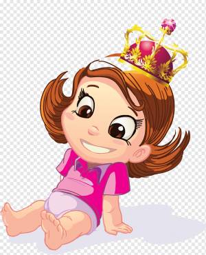 Подгузник Детский рисунок младенец, королевская девочка, ребенок, фотография, малыш png
