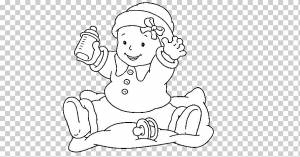 Книжка-раскраска Младенец Ребенок, Фигурка малышка, Детская Анонс Карта, белый, млекопитающее png