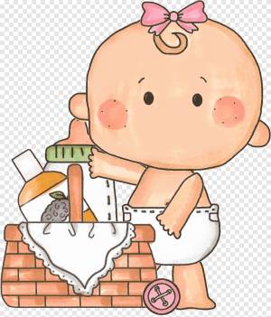 Открытый рисунок младенец, милый ребенок, png