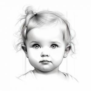 Рисунок маленькой девочки