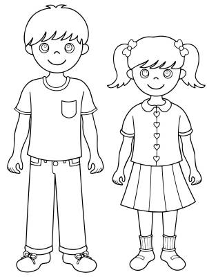 Мальчик и девочка