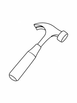 Раскраски Молоток