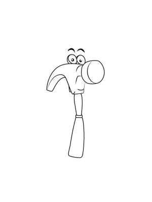 Раскраски Молоток