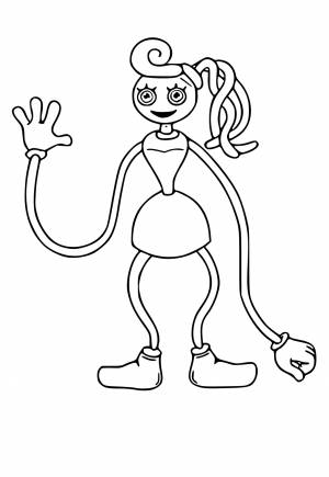 Раскраска Хаги Ваги Ассистент