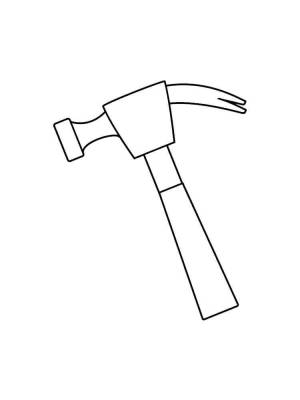 Раскраски Молоток