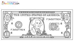 Раскраски Деньги