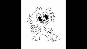 Funny cat from the Russian film How to draw a easy? Чучело-мяучело Как нарисовать просто?