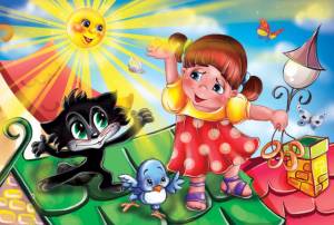 Оригинал схемы вышивки «чучело-мяучело»