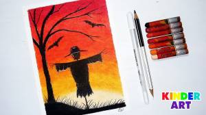 Как нарисовать чучело