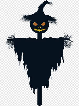 Хэллоуин пугало png