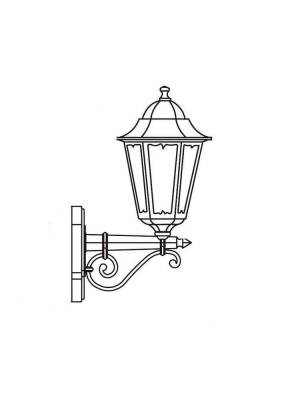 Раскраски Фонарь