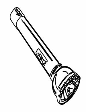 Раскраски Раскраска Фонарь