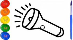 Как нарисовать фонарик