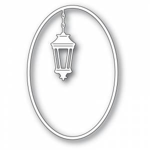 Простой фонарь, овальные металлические штампы, трафареты для фотоальбома, декоративные тисненые бумажные открытки для творчества