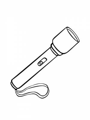 Раскраски Фонарь   в формате