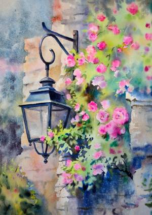 Осенние цветы фонарики