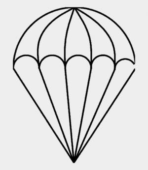 Парашют рисунок