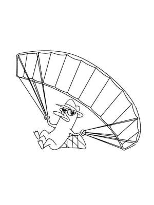 Раскраски Парашют