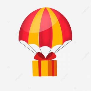 Рисованный мультфильм летающий парашют PNG , красный, движение, небо PNG картинки и пнг PSD рисунок для й загрузки