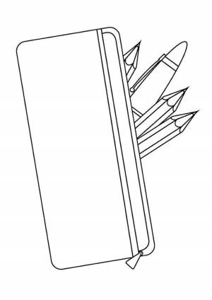 Раскраска пенал