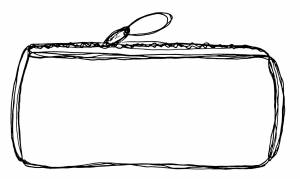 Пенал раскраска для детей