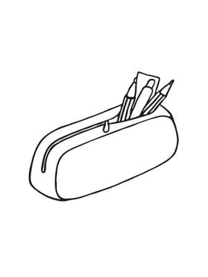 Раскраски Пенал