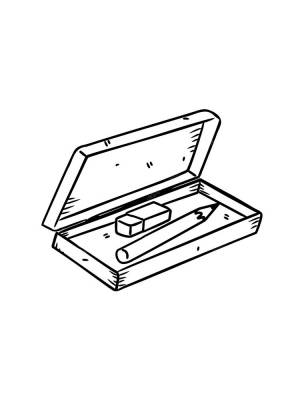 Раскраски Пенал