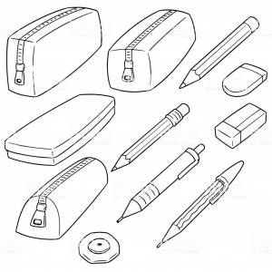 Пенал раскраска для детей