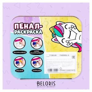 Набор для творчества «Пенал-раскраска» Школа талантов 1000719503