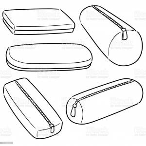 Пенал раскраска для детей