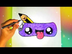 Как рисовать ШКОЛЬНЫЙ ПЕНАЛ?