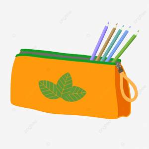 Цветной пенал пенал клипарт PNG , пенал клипарт, Квартир карандаша, детская карандаш PNG картинки и пнг PSD рисунок для й загрузки